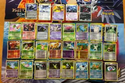 Vintage Pokemon Card Lot Reverse Holo Fire Vileplume Celebi Shaymin - Image 1