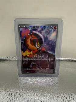 Sealed Pokemon Charcadet 022 Phantasmal Flames ETB Black Star Promo Card - Image 1