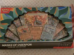 Pokemon TCG Masks of Ogerpon Premium Collection Box Sealed New - Image 1