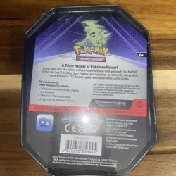 Pokemon TCG: Tyranitar Triple Whammy Collector's Tin - Factory Sealed - Image 2