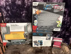 Pokemon TCG Bundle Lot Black Bolt ETB Poster Collection & More - Image 3
