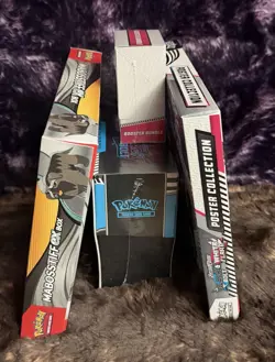 Pokemon TCG Bundle Lot Black Bolt ETB Poster Collection & More - Image 4