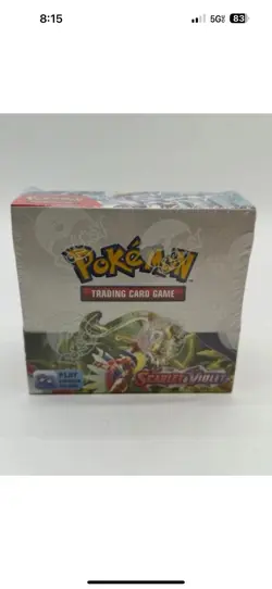 Pokemon TCG Scarlet and Violet Base Set Booster Box Sealed - Image 1