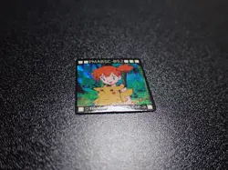 Pokemon Bros GB Pocket Mini Card Prism Holo Misty & Pikachu #6338 EX - Image 2