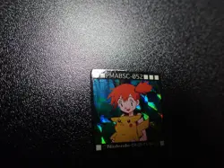Pokemon Bros GB Pocket Mini Card Prism Holo Misty & Pikachu #6338 EX - Image 3