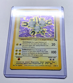 Magneton Holo Rare 11/62 Fossil Pokemon Card - Image 2