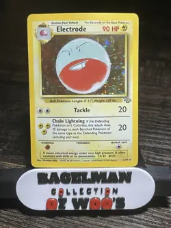 1999 Electrode MP-HP Holo Rare Jungle 2/64 Unlimited Pokemon Card Vintage WOTC - Image 1