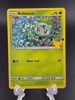 Pokemon Bulbasaur Promo Holo McDonald's 25th Anniversary 001/025 LP - Image 1