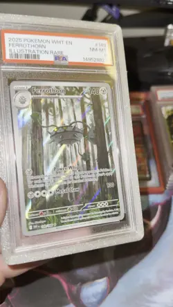 2025 Pokemon White Flare Ferrothorn Illustration Rare #149/086 PSA 9 - Image 2