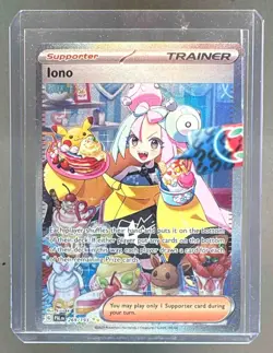 Iono 2023 Pokemon Scarlet & Violet Paldea Evolved #269 Special Art Rare C - Image 1