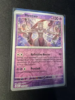 Pokemon TCG Mewtwo 150/165 Reverse Holo Scarlet & Violet 151 NM - Image 2