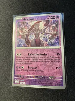 Pokemon TCG Mewtwo 150/165 Reverse Holo Scarlet & Violet 151 NM - Image 3