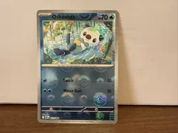 Pokemon TCG White Flare Oshawott Holo Poke Ball Pattern 021/086 NM - Image 1