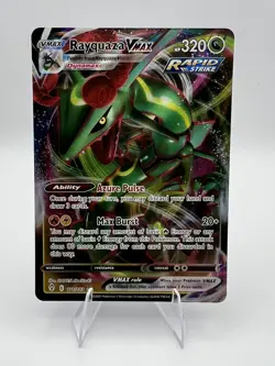 Rayquaza VMAX 111/203 SWSH07: Evolving Skies Ultra Rare Full Art Holo Pokemon - Image 1