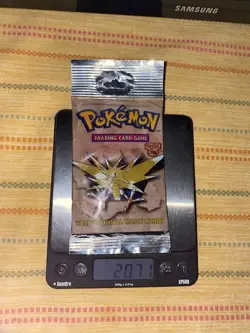 Pokemon Unlimited Fossil Set Sealed Booster Pack Auction Starts at 88 Cents! - Image 1
