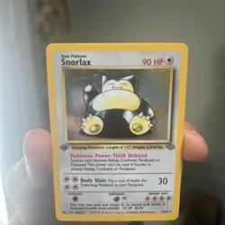 Pokemon TCG Snorlax 11/64 1st Edition Holo Rare - WOTC Jungle - LP - Image 3