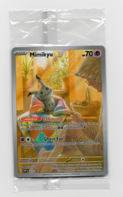 SEALED Pokemon TCG: Mimikyu SVP 075 Black Star Promo Holo English Sealed New - Image 1