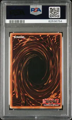 2004 Yugioh Red-Eyes Black Dragon Super Rare EN126 PSA 9 Mint - Image 2