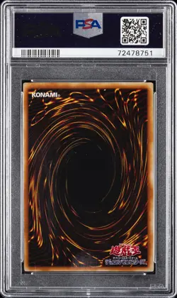 2004 YU-GI-OH! JPN FLAMING ETERNITY ULTIMATE RARE #JP040 LIGHTNING VORTEX PSA 10 - Image 2