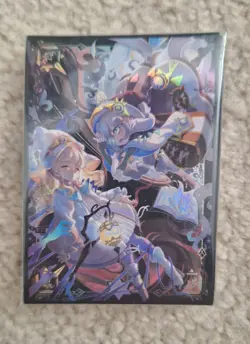 60ct YuGiOh Foil Sleeves Elzette Astellar White Forest 63x90mm - Image 1