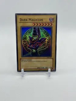 Yugioh Dark Magician Super Rare SYE-001 1st Edition HP - Image 1