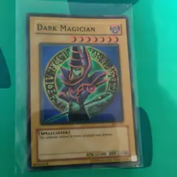 Yugioh! Dark Magician SYE-001 Super Rare Unlimited Edition (LP). - Image 1