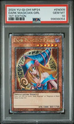 Dark Magician Girl MP24-EN009 1st Edition QCR Yugioh PSA 10 *054 - Image 1