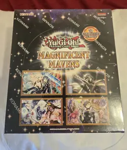 Yu-Gi-Oh! Konami Magnificent Mavens Sealed Box 1st Edition Booster English (5) - Image 1