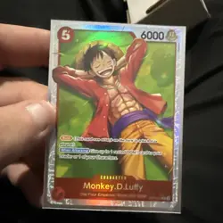 Monkey D Luffy SR ST21-014 One Piece TCG Gear 5 EX Deck Foil - Image 1
