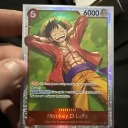 Monkey D Luffy SR ST21-014 One Piece TCG Gear 5 EX Deck Foil - Image 2