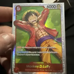Monkey D Luffy SR ST21-014 One Piece TCG Gear 5 EX Deck Foil - Image 3