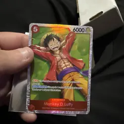 Monkey D Luffy SR ST21-014 One Piece TCG Gear 5 EX Deck Foil - Image 4