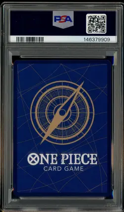 2024 One Piece OP10 Japanese #119 Trafalgar Law Manga Alternate Art PSA 10 - Image 2