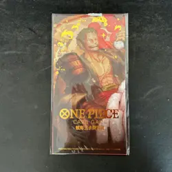 One Piece TCG Sealed Zoro ST01-013 2024 Chinese New Year Red Packet Promo US - Image 5