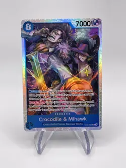 Crocodile & Mihawk ST25-003 - SR Foil - One Piece TCG: Buggy Starter - English . - Image 1