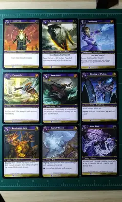 WoW TCG World Of Warcraft Heroes Of Azeroth Rare & Epic Lot 2006 Hearthstone LP - Image 1