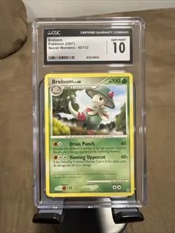 Pokemon TCG Card 2007 Secret Wonders - Breloom 45/132 - Image 1