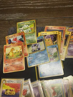 Vintage Japanese Pokemon Card Lot ‼ 139 Cards ‼ NO RESERVE - Image 2