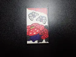 Pokemon Poker Playing Card Hanafuda Butterfree Vileplume #8 NM/EX - Image 1
