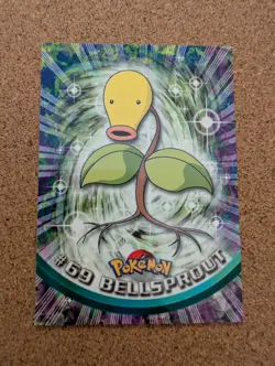 Topps Pokemon Card - Bellsprout #69 - Blue Logo - NM Non Holo - Image 1