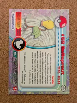 Topps Pokemon Card - Bellsprout #69 - Blue Logo - NM Non Holo - Image 2