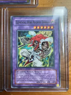 Elemental Hero Lot - Yugioh Elemental Hero Wild Wingman EOJ - 3 Cards - Image 3