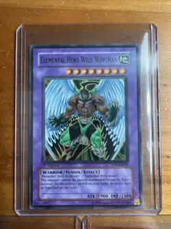 Elemental Hero Lot - Yugioh Elemental Hero Wild Wingman EOJ - 3 Cards - Image 4