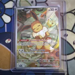 Eevee 173 Holo Illustration Rare Scarlet & Violet Promo Pokemon Card - Image 1