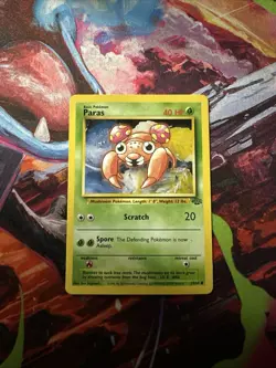 PARAS 59/64 - Jungle SET - Unlimited - VINTAGE WOTC Pokemon Card - NM - Image 1