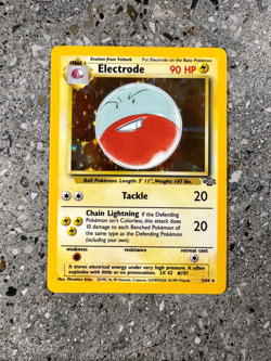 Pokemon TCG Cards Electrode 2/64 Jungle Holo Rare EXC-NM - Image 1