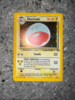 Pokemon TCG Cards Electrode 2/64 Jungle Holo Rare EXC-NM - Image 3