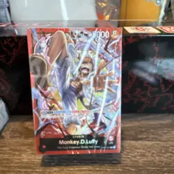 Bandai One Piece Card Game ST21 Monkey.D.Luffy Leader Card ST21-001 Brick - Image 1