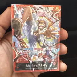 Bandai One Piece Card Game ST21 Monkey.D.Luffy Leader Card ST21-001 Brick - Image 3