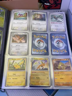 Pokemon Scarlet Violet 151 Partial Set with Binder Pokemon Binder Pokemon Cards - Image 3